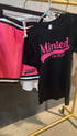 Minted Dreams T-Shirt (Black/Pink) Image 3