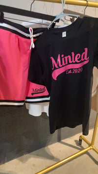 Image 3 of Minted Dreams T-Shirt (Black/Pink)