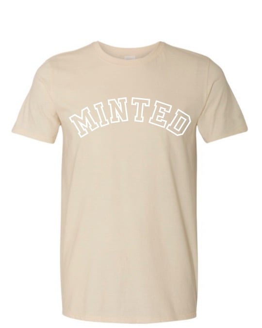 Image of Minted T-Shirt- Oatmeal 