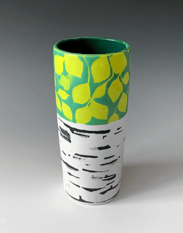 Image of Birch Tree Vase (8.25" height)