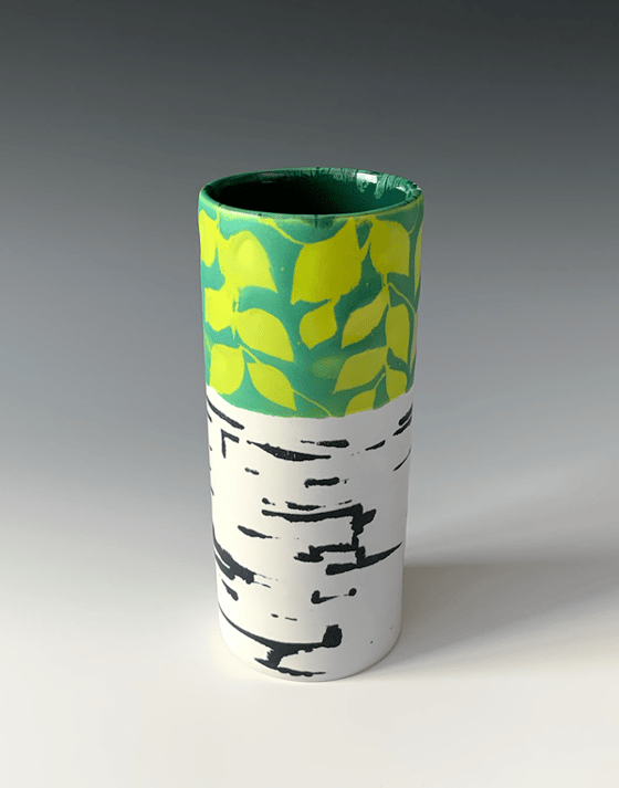 Image of Birch Tree Vase (7" height)