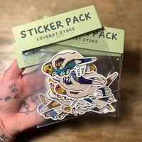 "JAIL BIRD" STICKER PACK