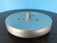 Image 2 of Burlington Recording Trident Aluminum Turntable Plates for Studer/ Revox A77/B77/TR99 (PAIR)