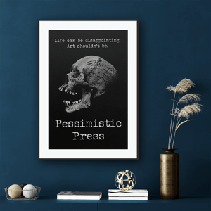 Image of Skull Logo poster