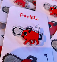 Image 3 of Pochita Acrylic pin