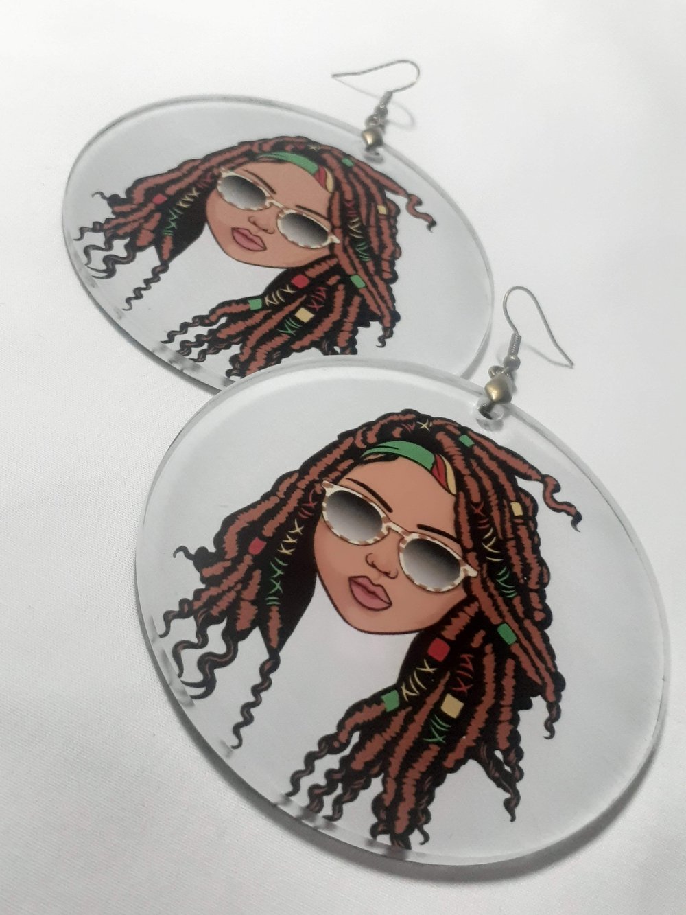 Image of Its the Locs for me, Positive Vibes, Afrocentric, Statement Earrings