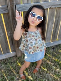Sunflower Halter Top