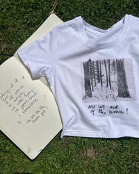 Image 4 of out of the woods taylor swift shirt 