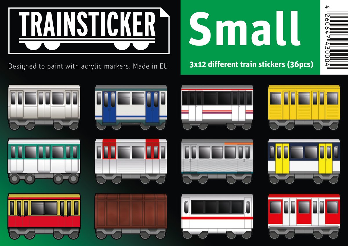 Trainsticker Set S (small)