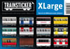 Trainsticker Set XL (Extra Large)