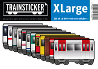 Image 2 of Trainsticker Set XL (Extra Large)