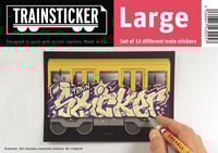 Image 1 of Trainsticker Set L (Large)