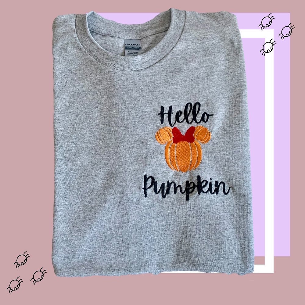 Minnie Hello Pumpkin 