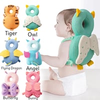 Cute Baby Head Cushion Protector Backpack