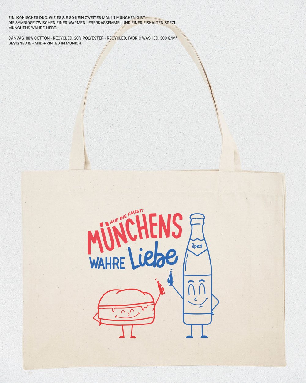 Image of Münchens wahre Liebe Shopping Bag