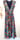 Robe longue colorée 