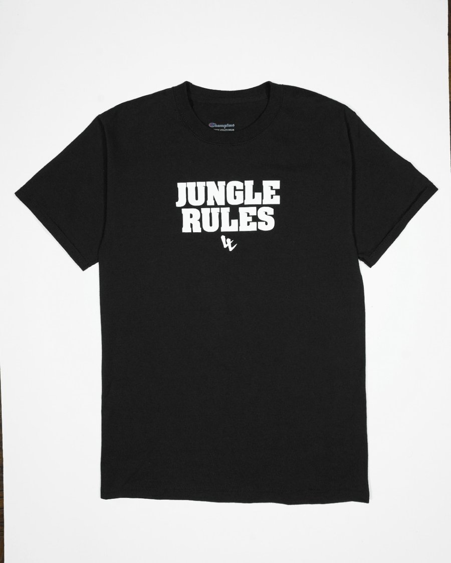 Image of Jungle Rules Champion Tee - Black