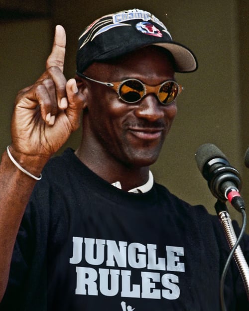 Image of Jungle Rules Champion Tee - Black