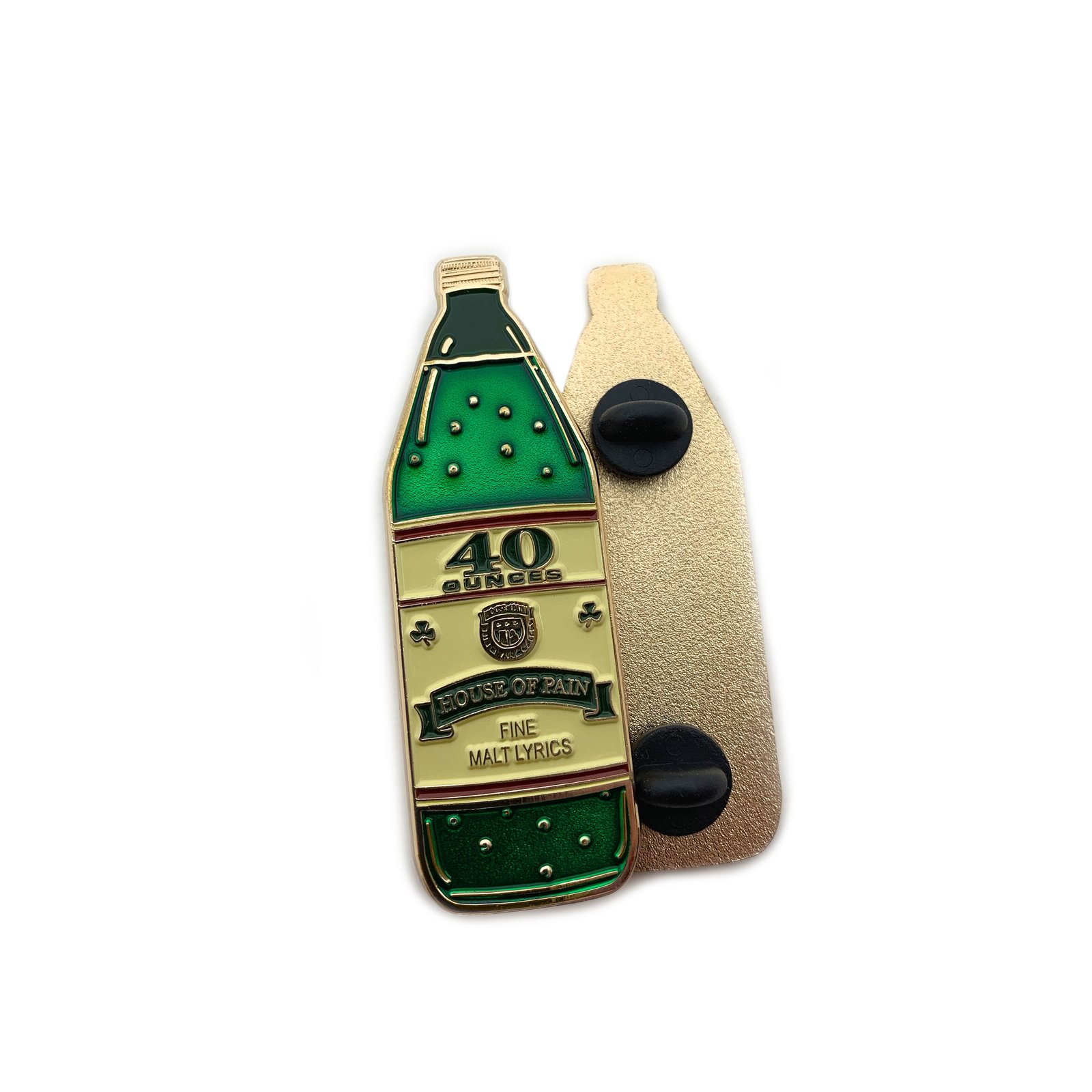Danny Boy's House of Pain 40oz Pin | The Outsiders House Museum