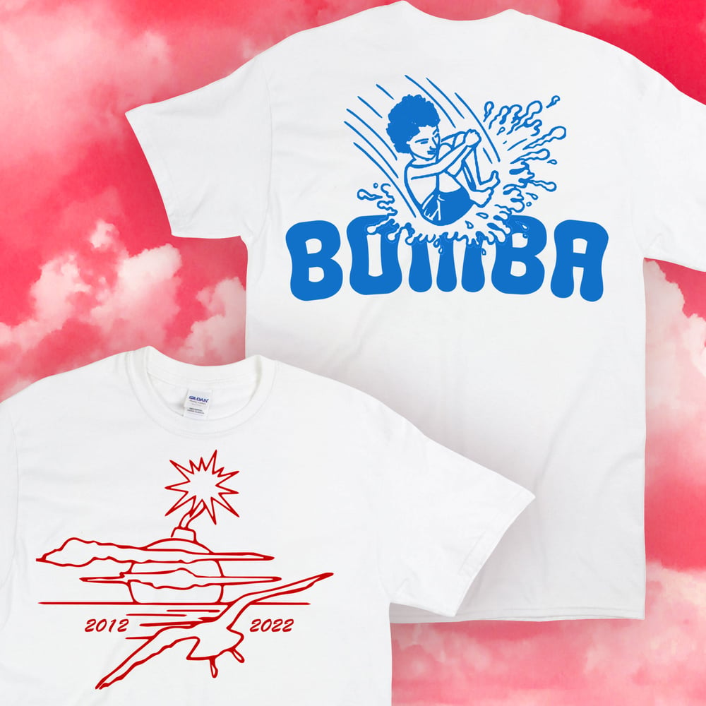 Image of FAMILIA POVERA x BOMBA DISCHI T-shirt (Limited Ed.)