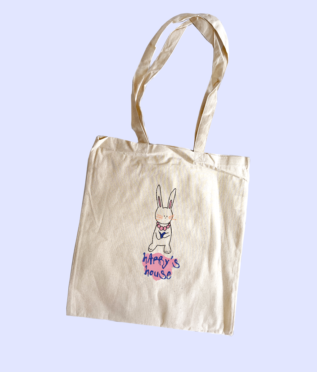 harry bunny tote luludrawww