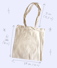 Image 2 of harry bunny tote