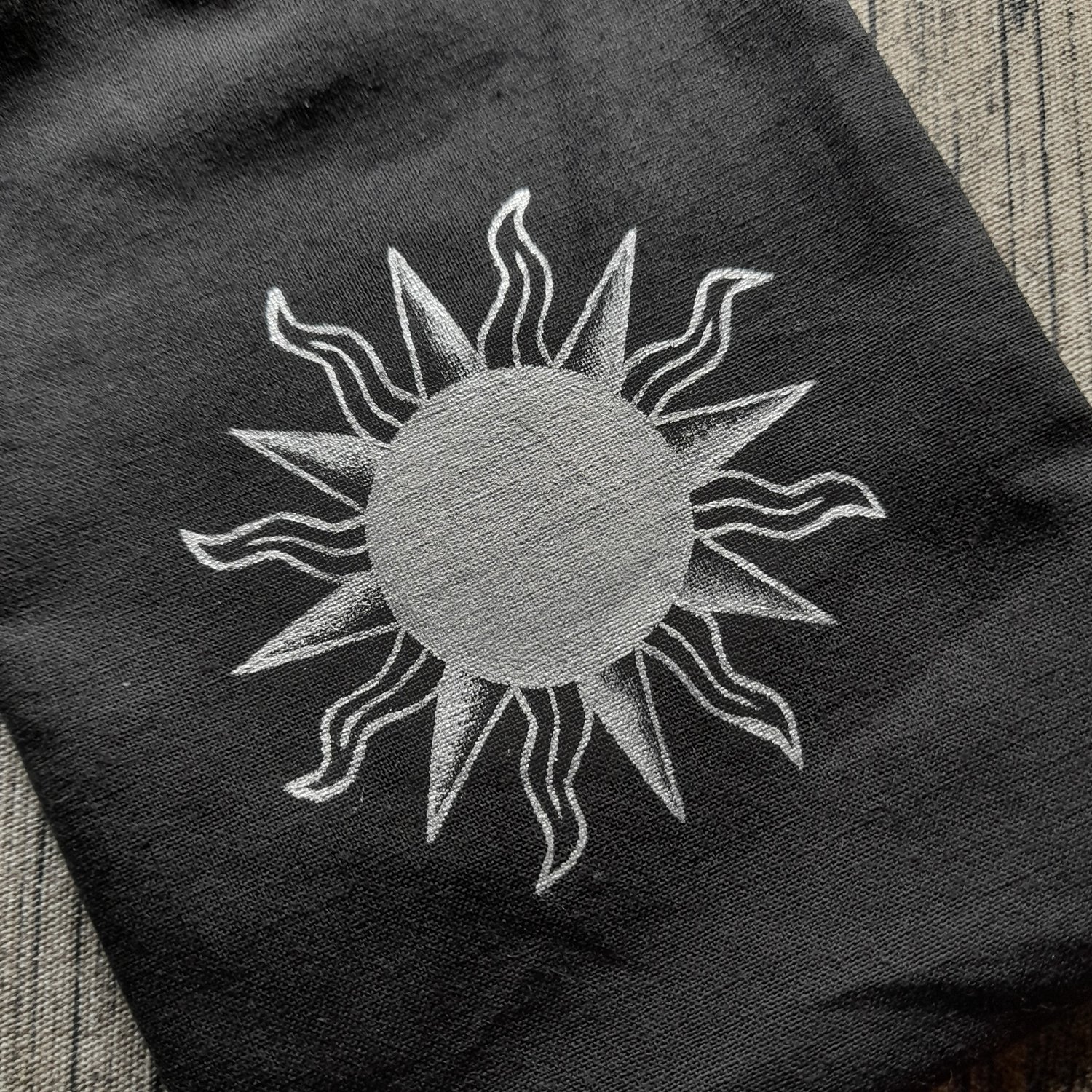 Tarot Card 'The Sun' Embroidery Pattern
