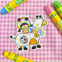 My Giraffe Home - Sticker
