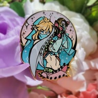 Image 2 of Limited Edition! [PRE-ORDER] Veiled Warrior Enamel Pin
