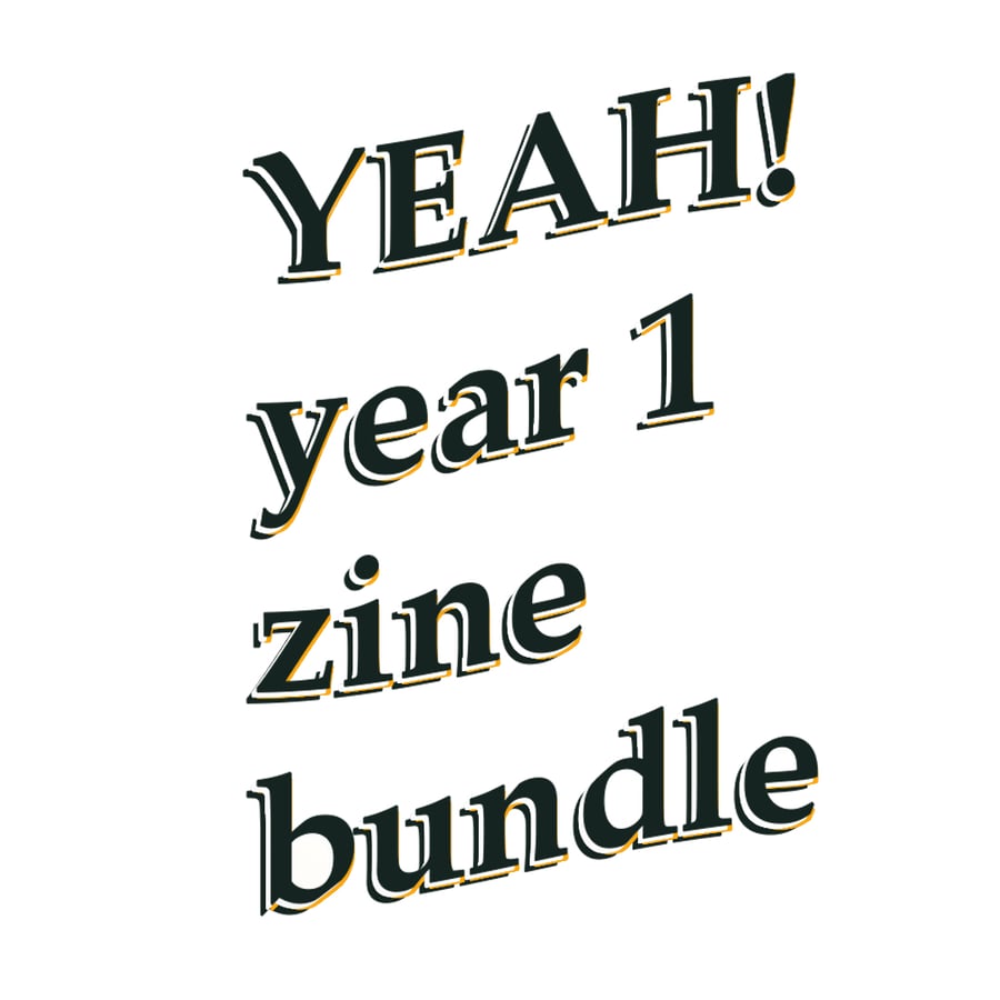 Image of Yeah! Mag Volumes 1-4 Bundle