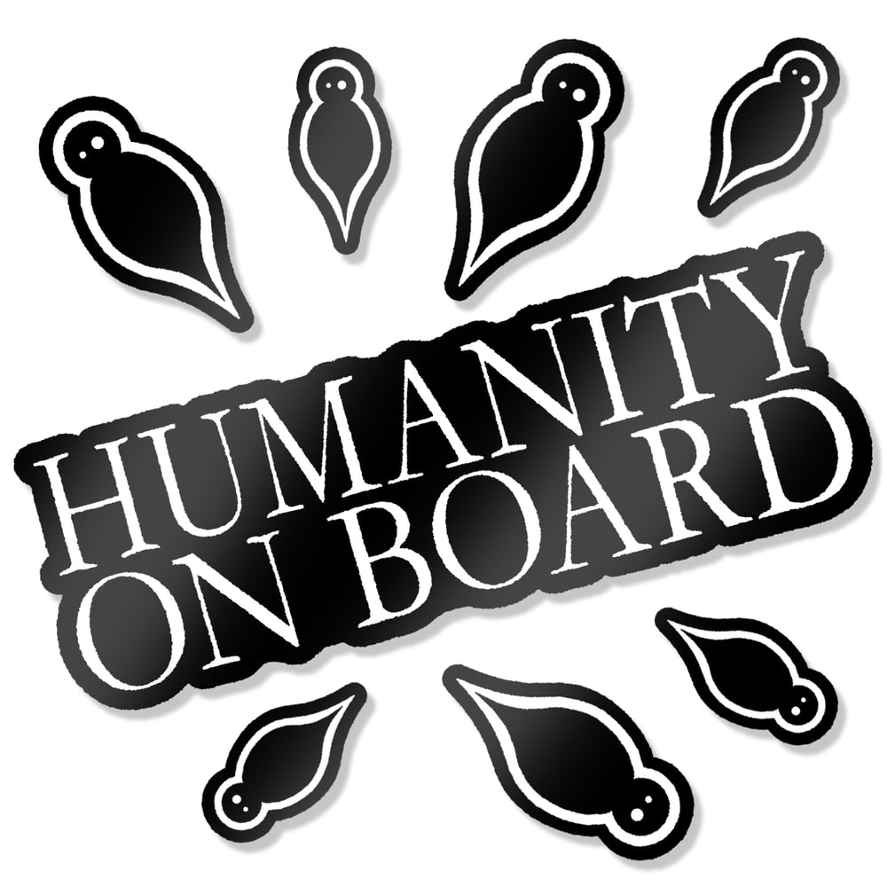 Humanity On Board - Window Stickers