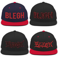 Image 1 of BLEGH SNAPBACK HAT - RED EDITION