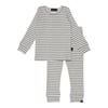 Grey Stripe Pajama Set