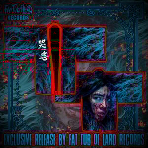 Image of *PREORDER* The Sadness "Bloody Kat" Kimono/yukata Designed by Rob Jabbaz!! SICK AF HORROR MOVIE BOSS