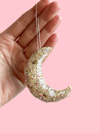 Image 2 of Beaded Celestial Moon 2