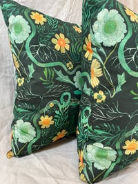 Image 3 of Night Garden Pillow Cover