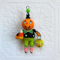 Image 1 of Sweet Goblin with Jack O' Lantern and Cand Corn