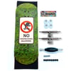 LC BOARDS FINGERBOARD 98X34 COMPLETE GRASS GRAPHIC WITH FOAM GRIP TAPE