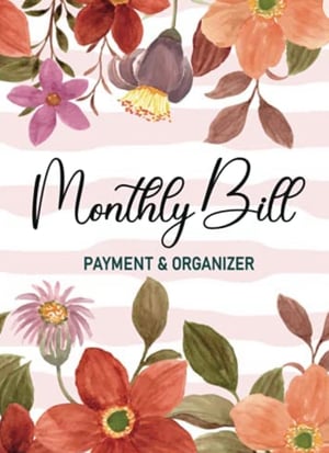 Monthly bill payment organizer 