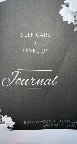 Self care + Level up journal