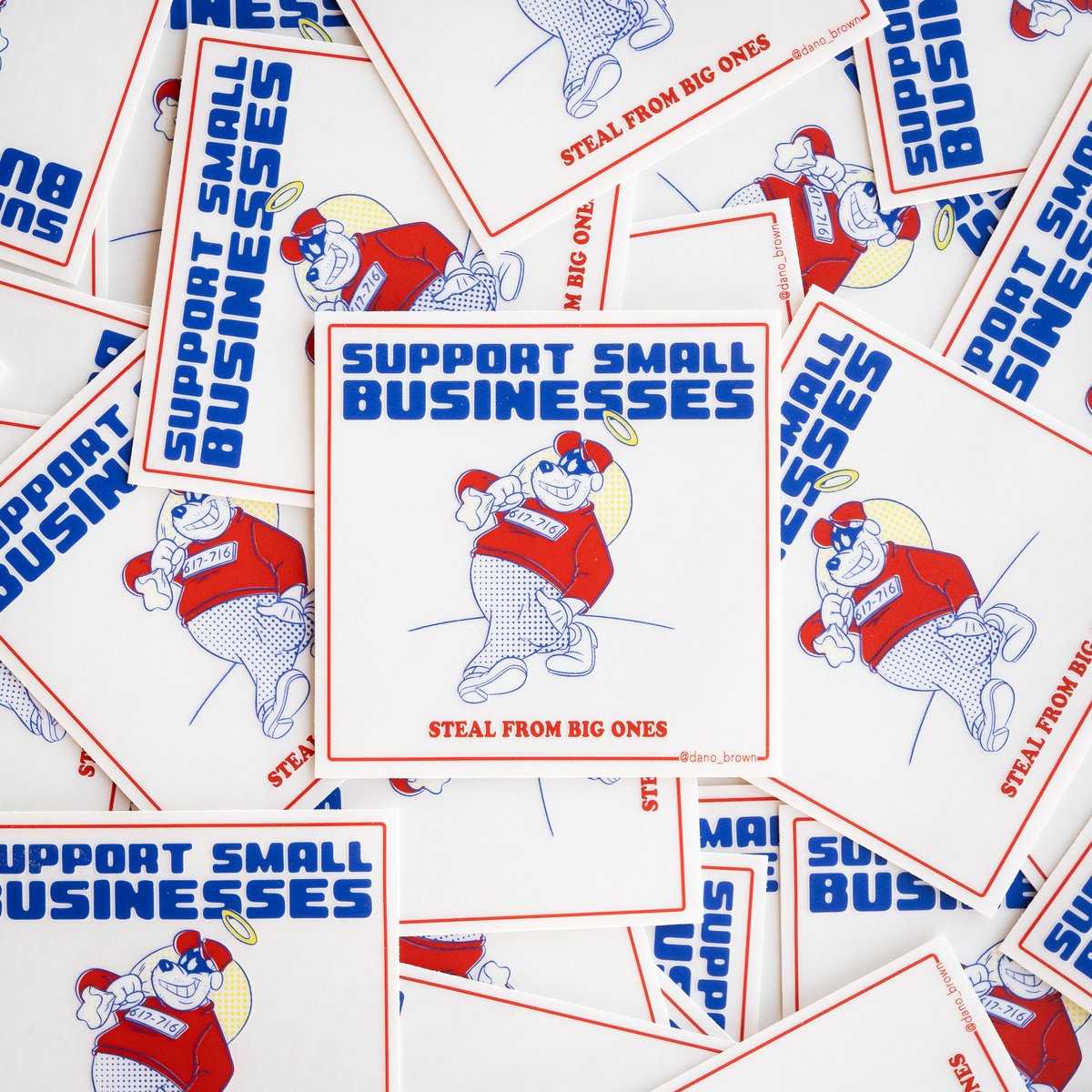Image of Support Small Businesses Sticker