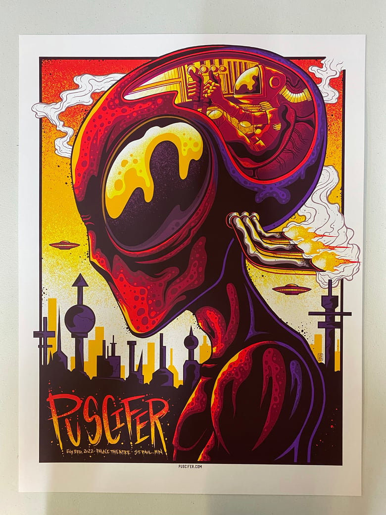 Image of Puscifer - July 3rd 2022 - St. Paul, MN - Artist Edition and Variants