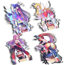 Image 1 of Partial Holo Drip Bunny Waifus