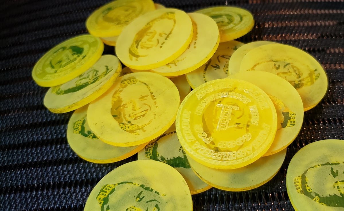 Limited Edition Philadelphia Eddie Acrylic Coin 