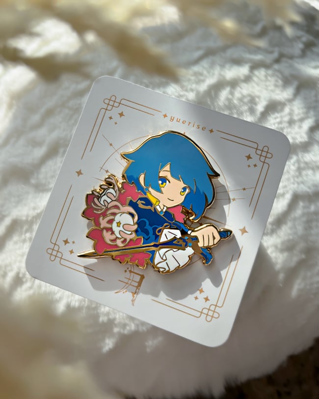 Xingqiu Enamel Pin