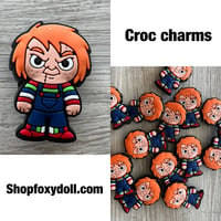 Chucky  croc charm 