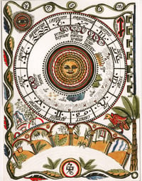 Image 5 of Illuminated Astrological Natal Chart