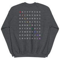 Image 3 of SilliBean Word Search crewneck