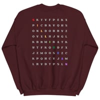 Image 4 of SilliBean Word Search crewneck