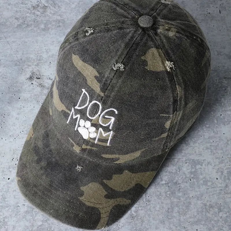 Image of  Dog Mom Camouflage Hat